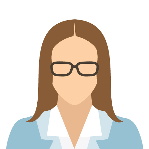 Avatar für eine weibliche Ärztin oder Wissenschaftlerin