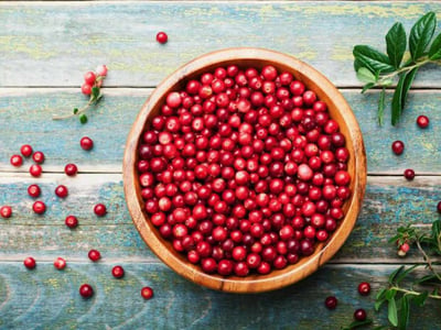 Cranberrys als Hausmittel gegen Blasenentzündung.
