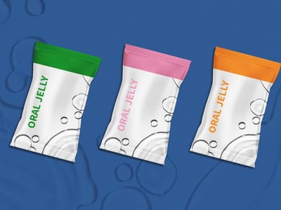 Kamagra Oral Jelly: Beispielbild für Sachets mit Gel.