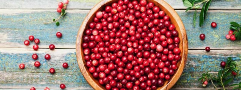 Cranberrys als Hausmittel gegen Blasenentzündung.