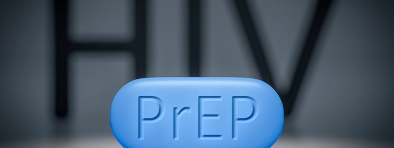 Tablette zur Vorbeugung von HIV-Infektionen. Prä-Expositions-Prophylaxe PrEP.